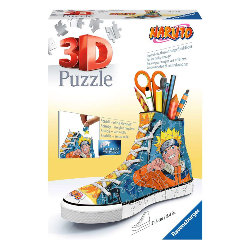 Puzzle 3D Naruto Sneaker 108 Pzs De Ravensburger