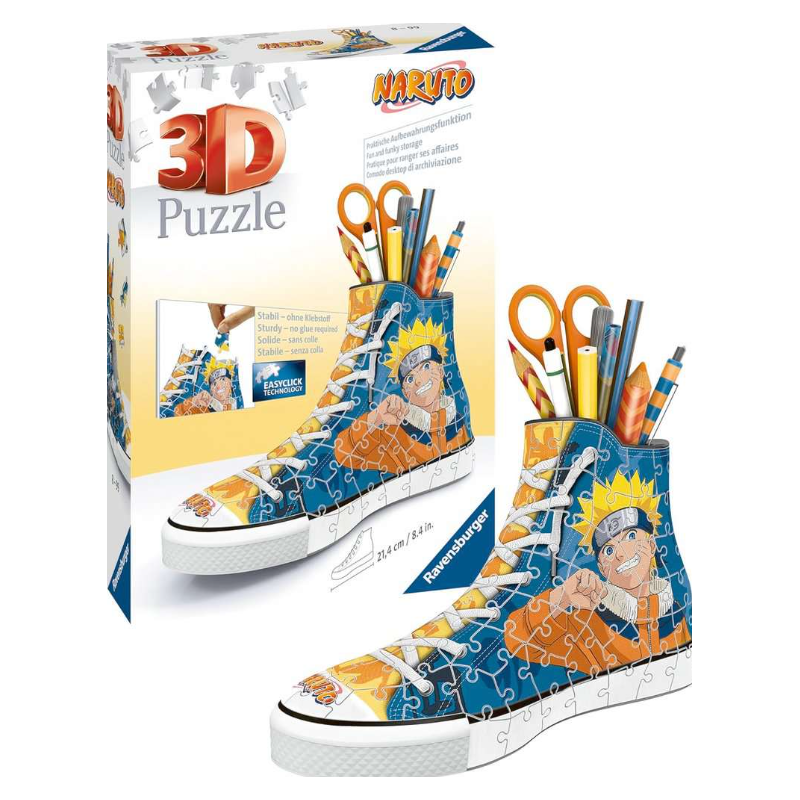 Puzzle 3D Naruto Sneaker 108 Pzs De Ravensburger