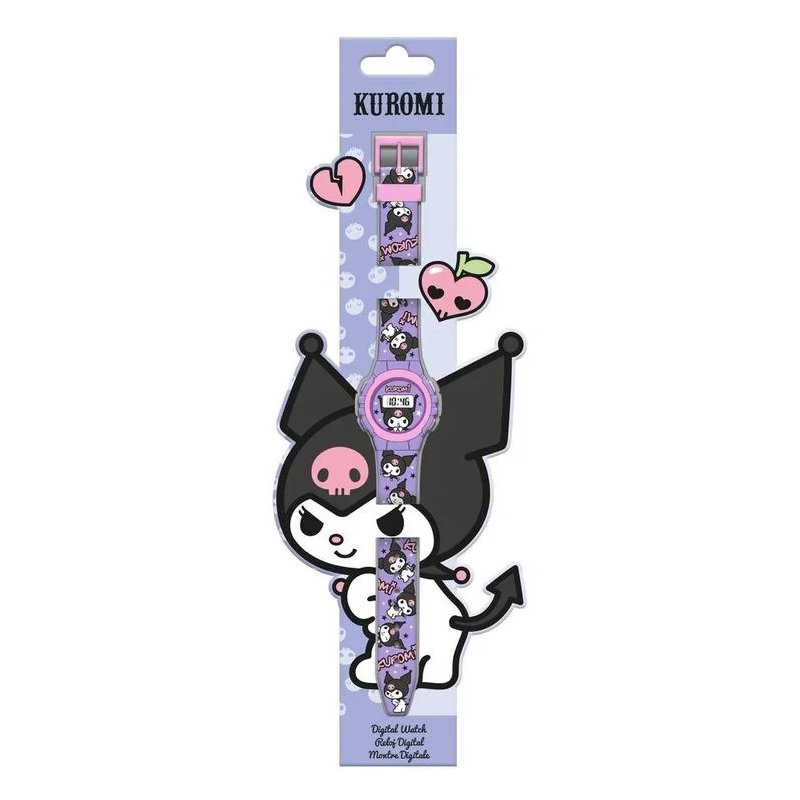 Reloj Digital Kuromi