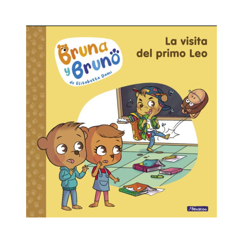 bruna y bruno, la visita del primo leo