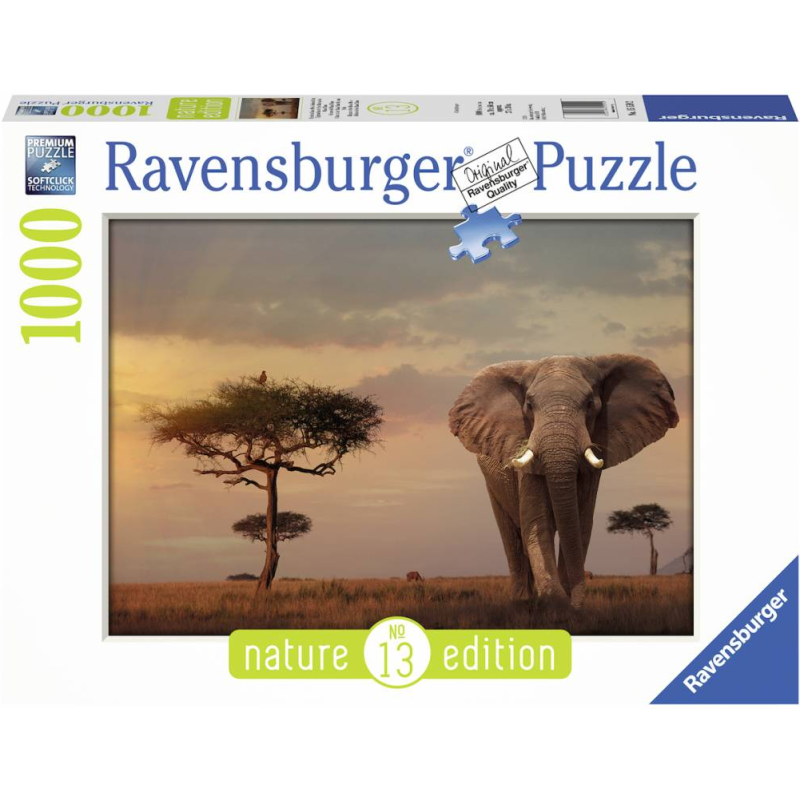 Puzzle Elefante De Los Masai Ma 1000 Pzs De Ravensburger