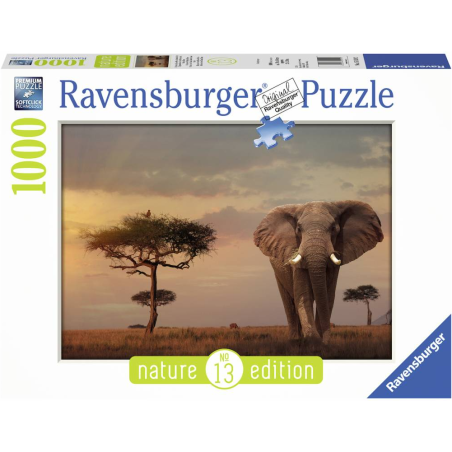 Puzzle Elefante De Los Masai Ma 1000 Pzs De Ravensburger