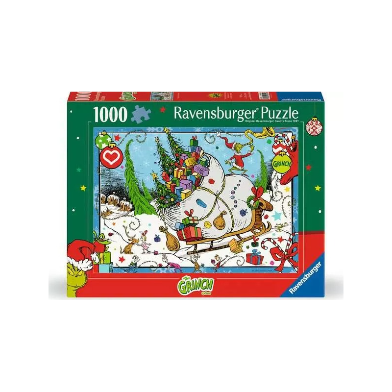 Puzzle The Grinch 1000 Pzs De Ravensburger