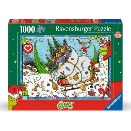 Puzzle The Grinch 1000 Pzs De Ravensburger