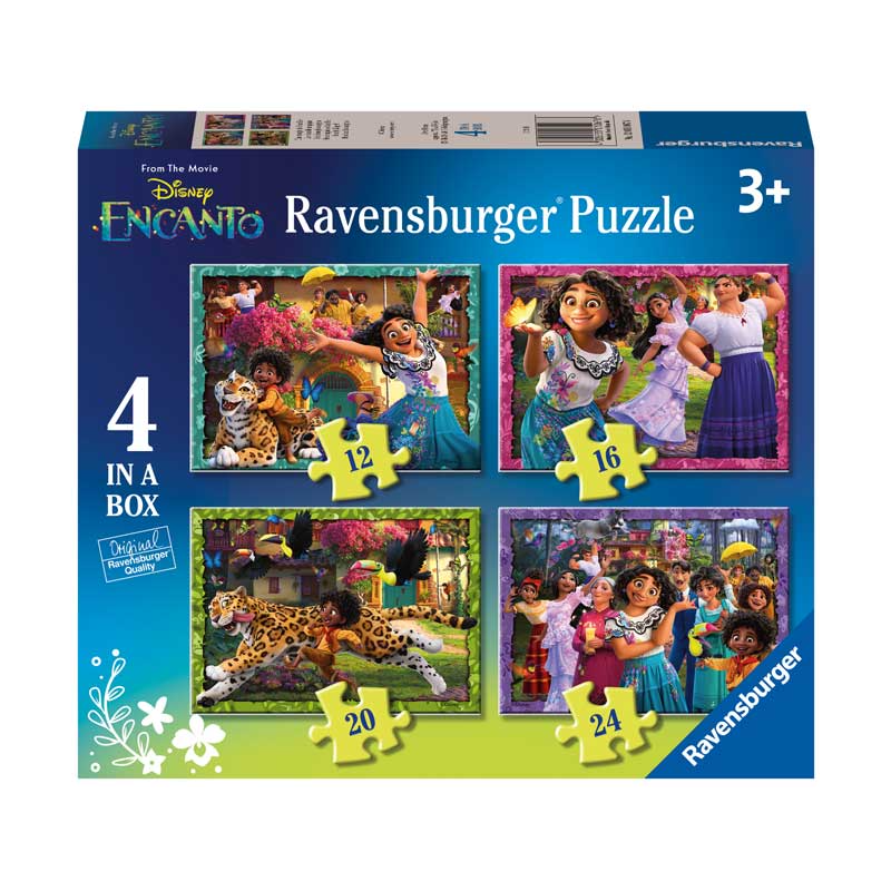 Puzzle Progresivo Encanto 12/16/20/24 Pzs De Ravensburger