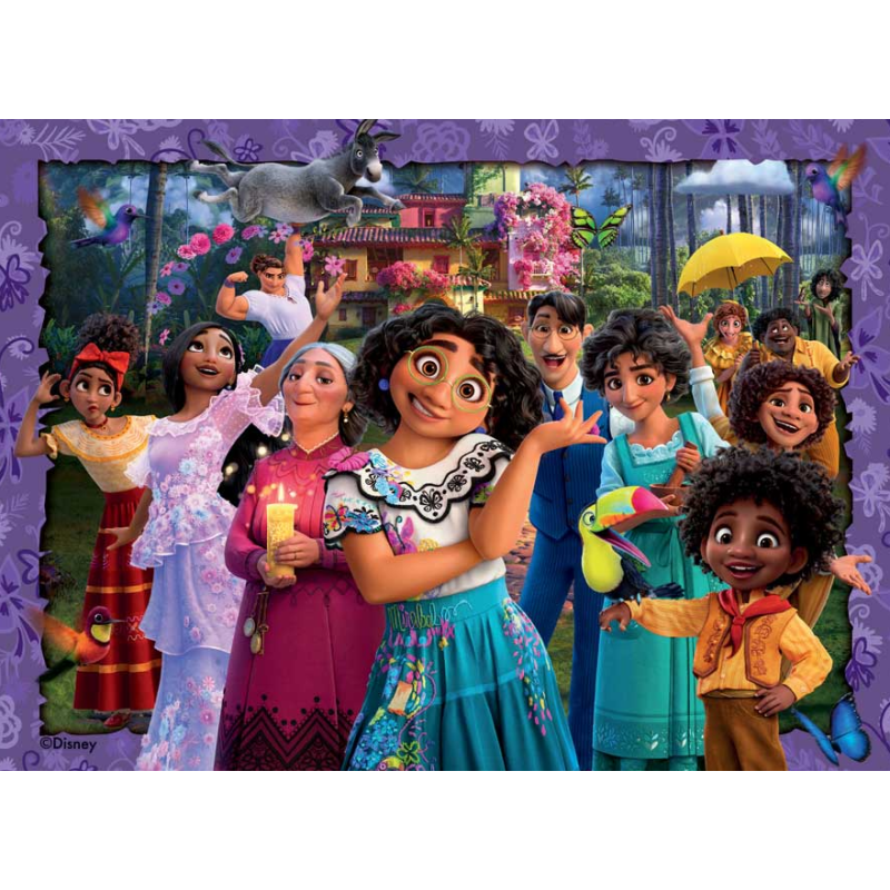 Puzzle Progresivo Encanto 12/16/20/24 Pzs