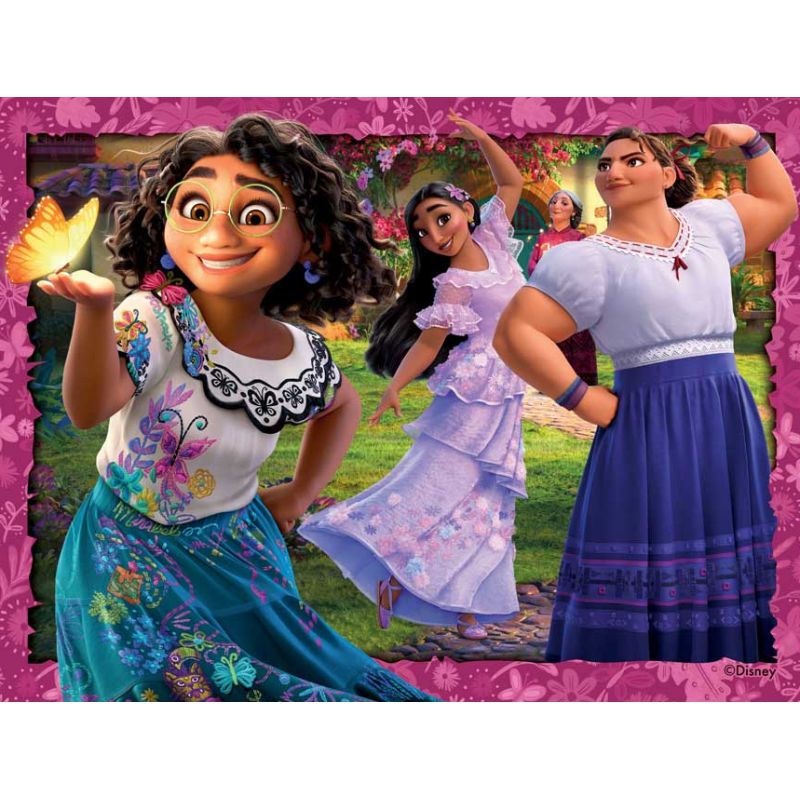 Puzzle Progresivo Encanto 12/16/20/24 Pzs