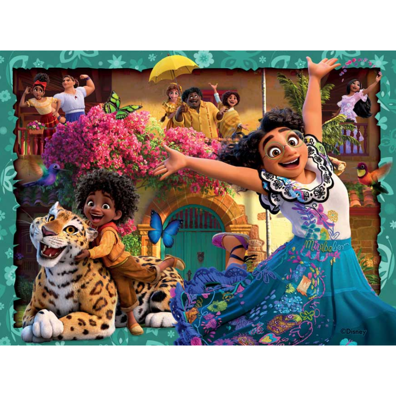 Puzzle Progresivo Encanto 12/16/20/24 Pzs