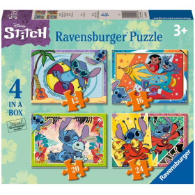 Puzzle Progresivo Stitch 12/16/20/24 Pzs