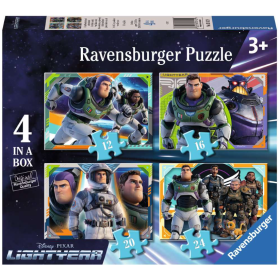 Puzzle Progresivo Lightyear 12/16/20/24 Pzs