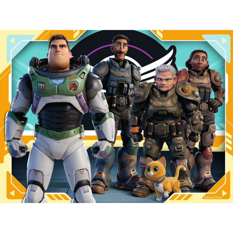 Puzzle Progresivo Lightyear 12/16/20/24 Pzs