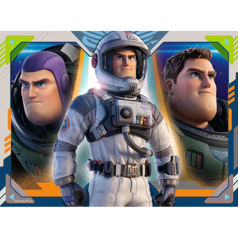 Puzzle Progresivo Lightyear 12/16/20/24 Pzs