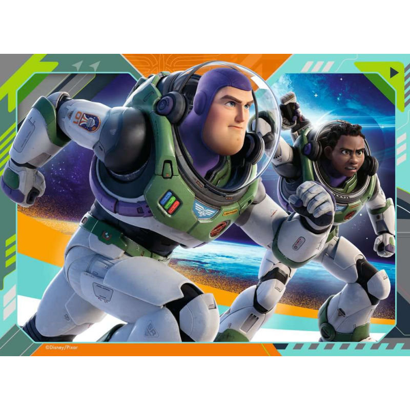 Puzzle Progresivo Lightyear 12/16/20/24 Pzs