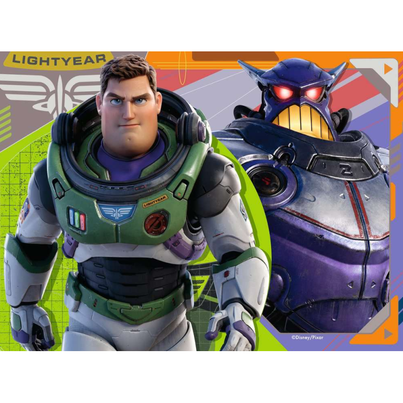 Puzzle Progresivo Lightyear 12/16/20/24 Pzs