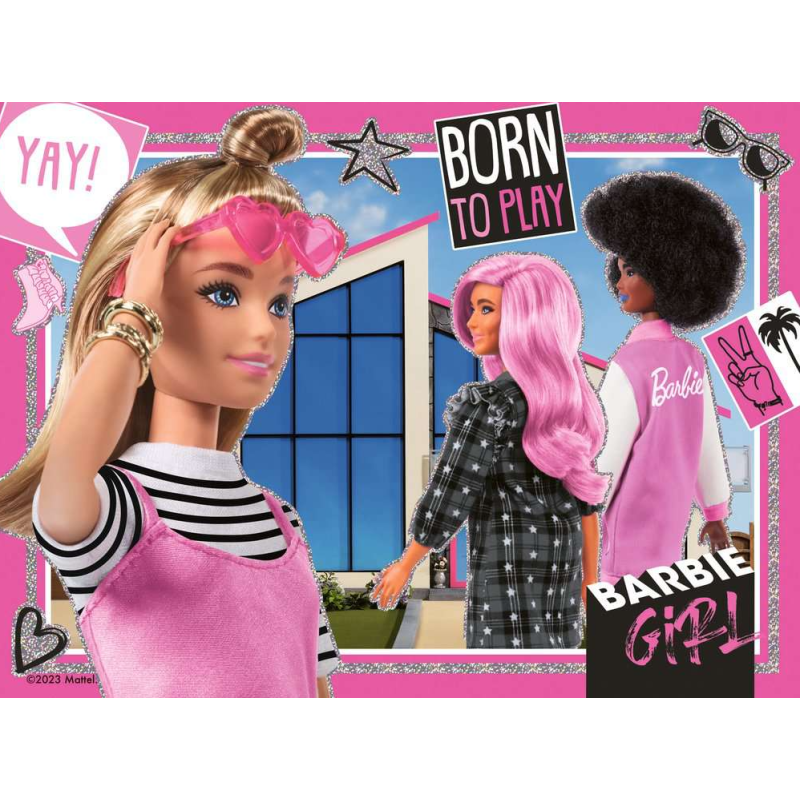 Puzzle Progresivo Barbie 12/16/20/24 Pzs