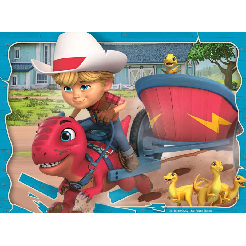Puzzle Progresivo Dino Ranch 12/16/20/24 Pzs