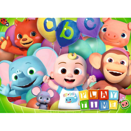 Puzzle Progresivo Cocomelon 12/16/20/24 Pzs