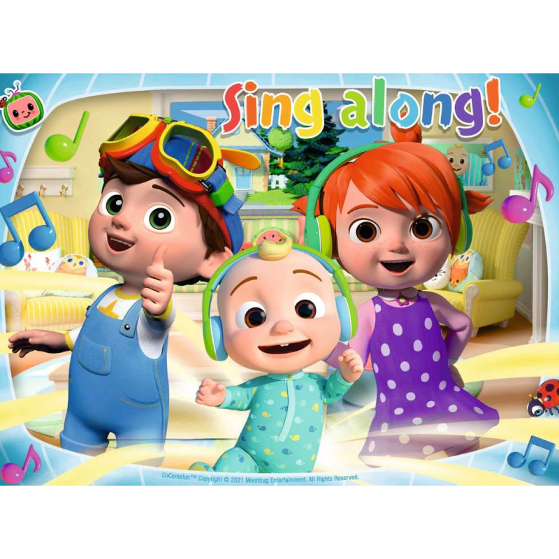 Puzzle Progresivo Cocomelon 12/16/20/24 Pzs