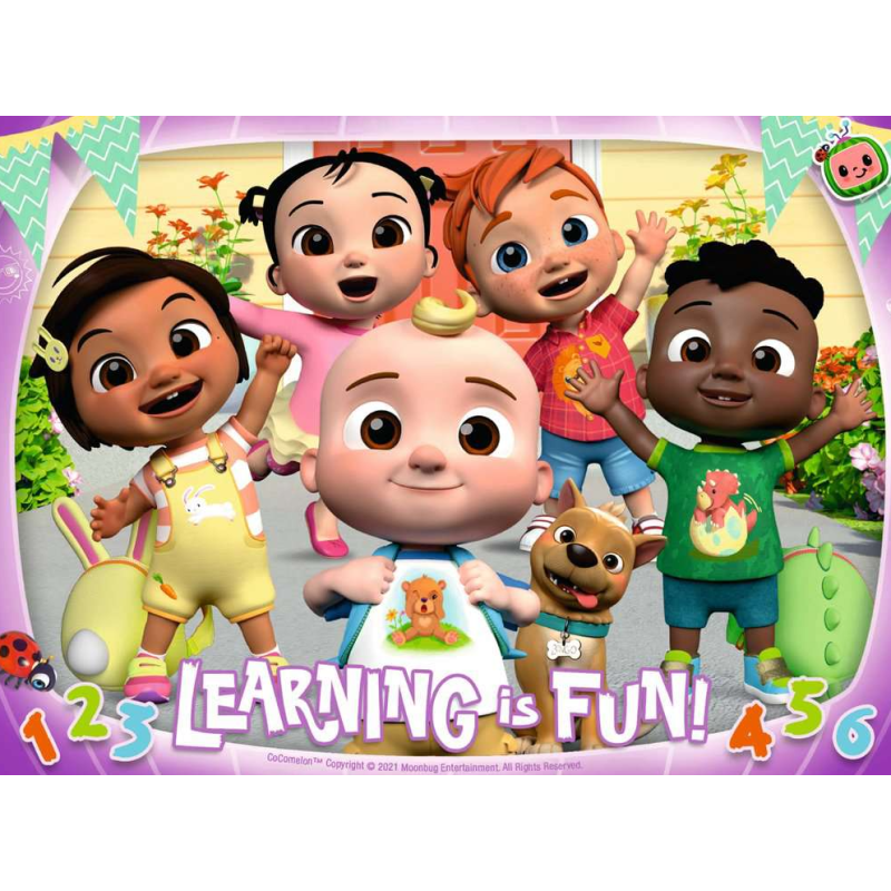 Puzzle Progresivo Cocomelon 12/16/20/24 Pzs
