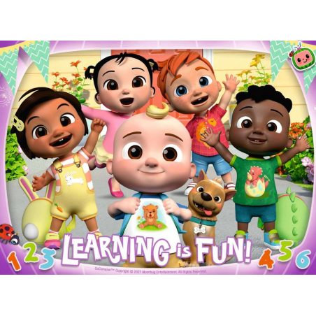 Puzzle Progresivo Cocomelon 12/16/20/24 Pzs