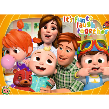 Puzzle Progresivo Cocomelon 12/16/20/24 Pzs