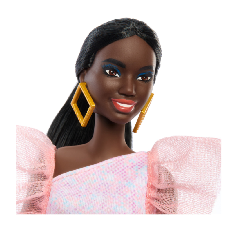 Barbie Fashionista Vestido Con Volantes