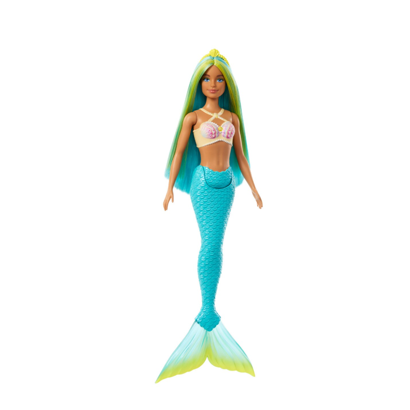 Barbie Sirena Cola Rígida