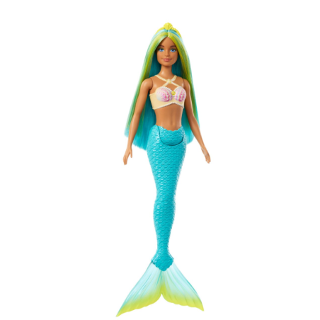 Barbie Sirena Cola Rígida