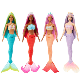 Barbie Sirena Cola Rígida