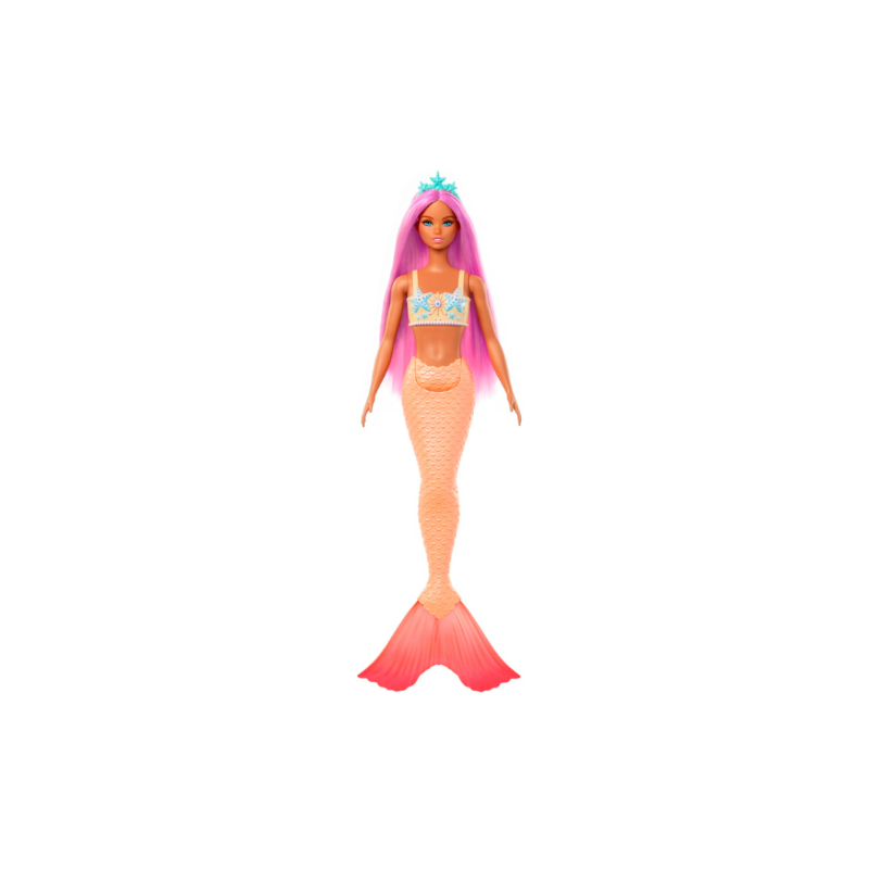 Barbie Sirena Cola Rígida
