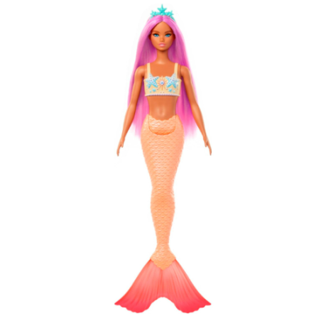 Barbie Sirena Cola Rígida