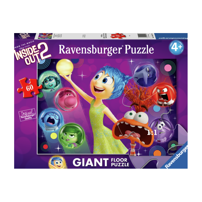 Puzzle Inside Out 2 Giant Floor 60 Pzs De Ravensburger