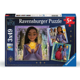 Puzzle Disney Wish 3x49 Pzs