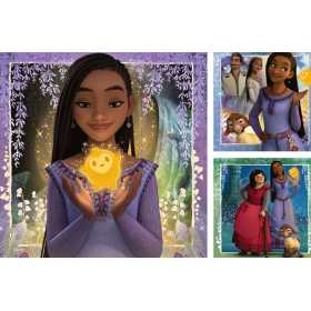 Puzzle Disney Wish 3x49 Pzs De Ravensburger 2