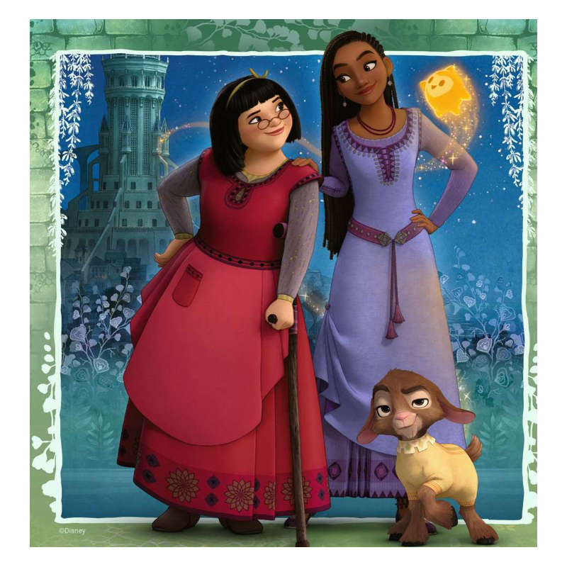 Puzzle Disney Wish 3x49 Pzs