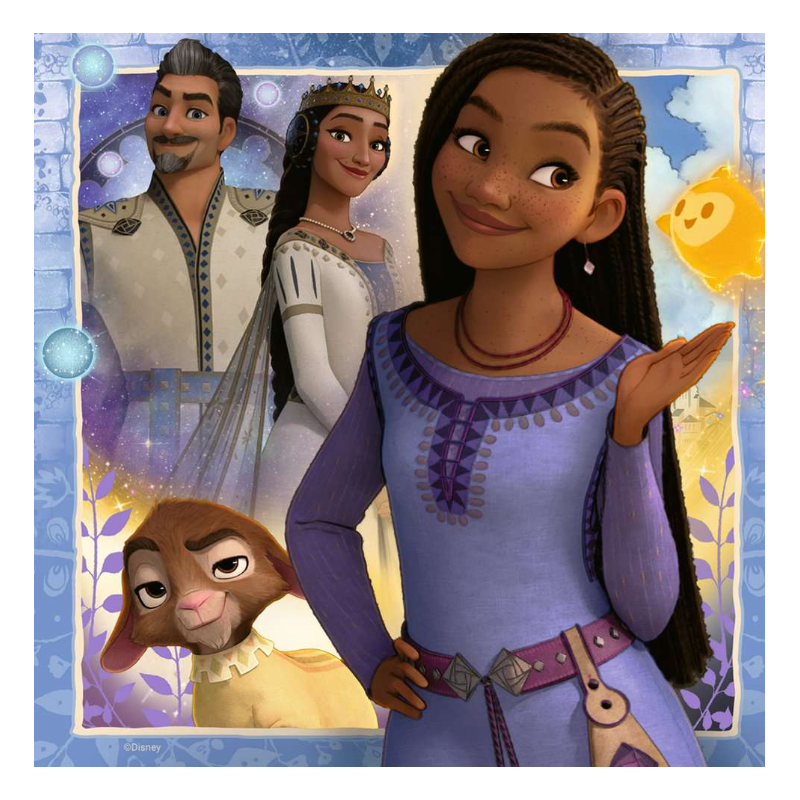 Puzzle Disney Wish 3x49 Pzs