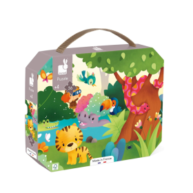 Puzzle Animales Salvajes 36 Pzs De Janod