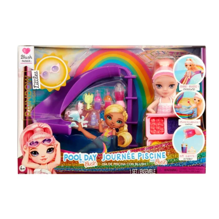 Rainbow High Día De Piscina Con Blush
