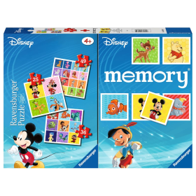 Puzzles + Memory Disney 3 De Ravensburger