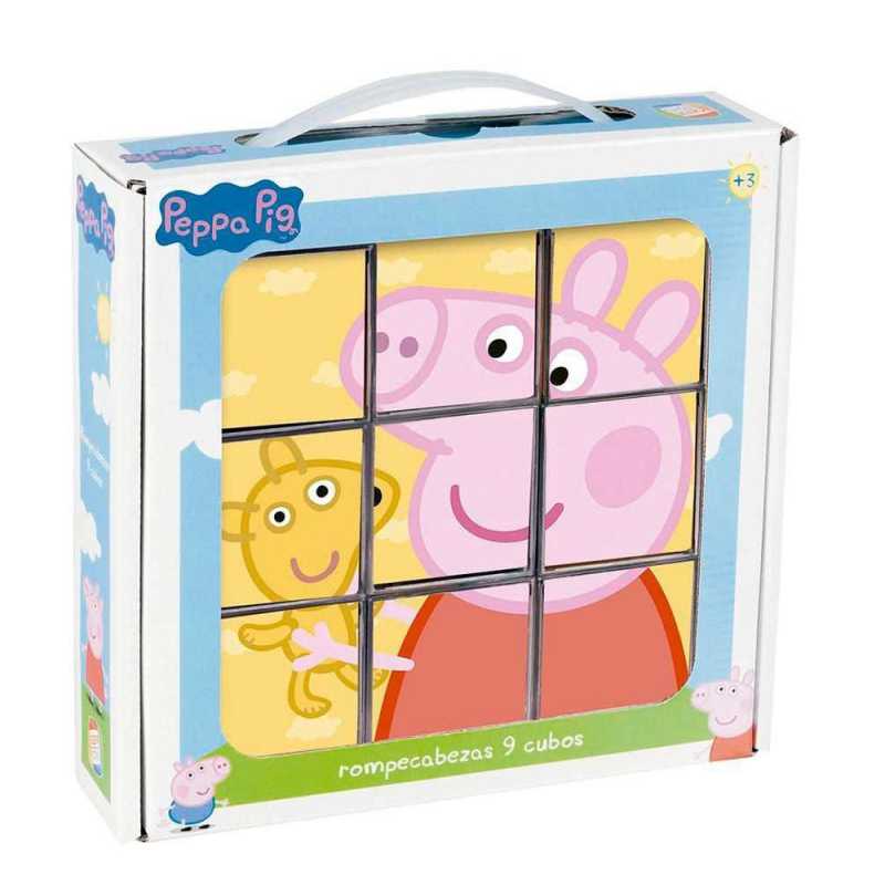 Rompecabezas 9 Cubos Peppa Pig De Cefa Toys