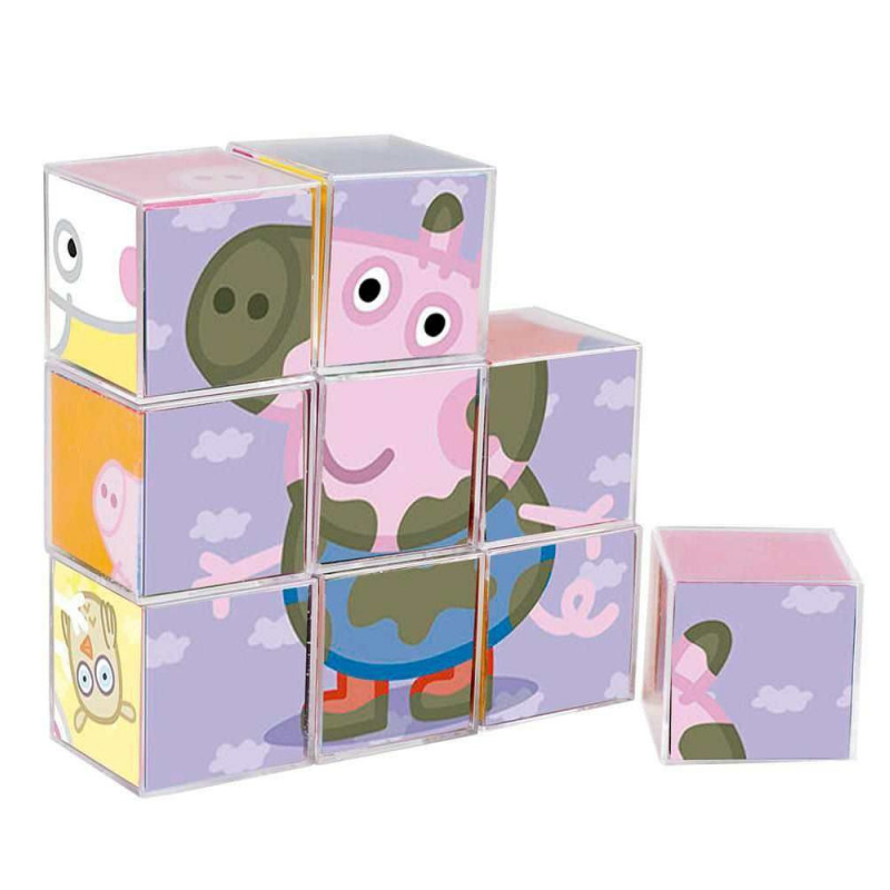 Rompecabezas 9 Cubos Peppa Pig