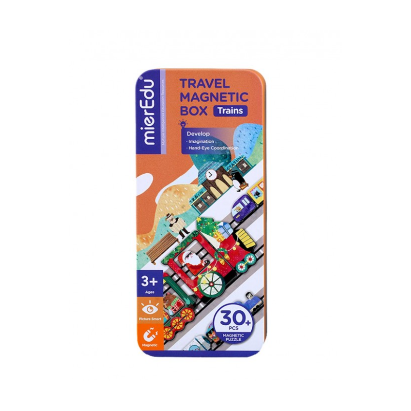 Puzzle Magnético Mis Viajes Trenes De Mieredu