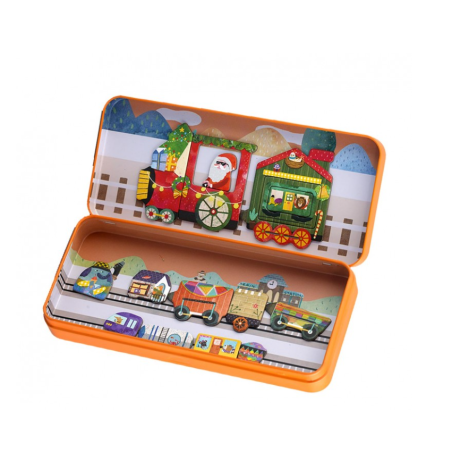 Puzzle Magnético Mis Viajes Trenes