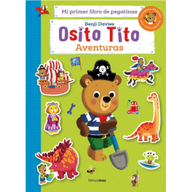 osito tito pegatinas