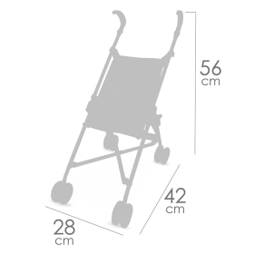 Silla Muñeca Plegable Koala De Decuevas 2