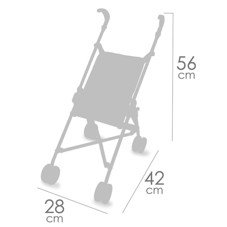 Silla Muñeca Plegable Coco
