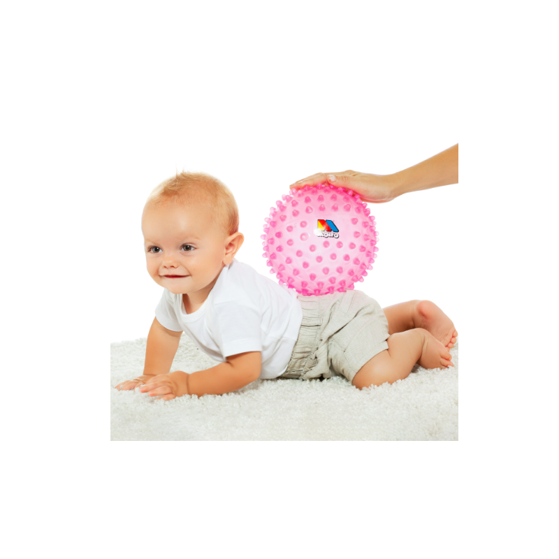 Bola Sensorial Rosa 20 Cm Diámetro