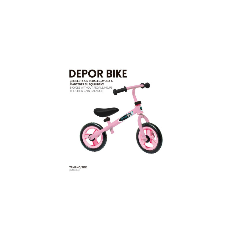 Bici Rosa Sin Pedales De Molto