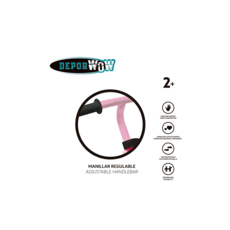 Bici Rosa Sin Pedales De Molto