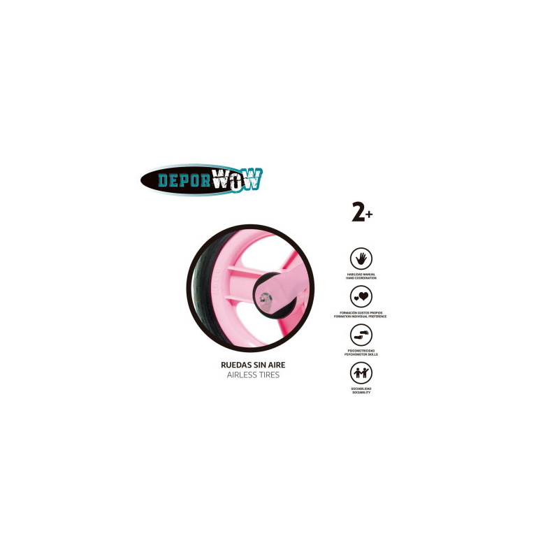 Bici Rosa Sin Pedales De Molto